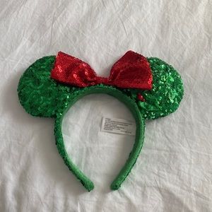 Genuine Disney Minnie Mouse Christmas Ears